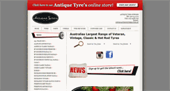 Desktop Screenshot of antiquetyres.com.au